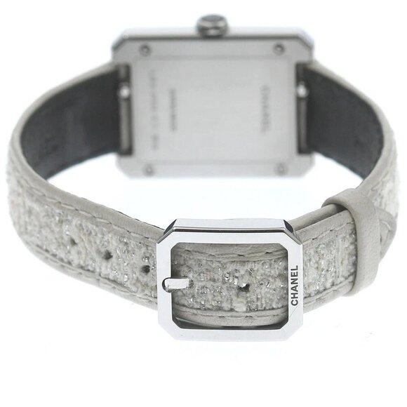 CHANEL Boy friend H6401 Silver Dial Quartz Ladies Watch - Picture 4 of 7